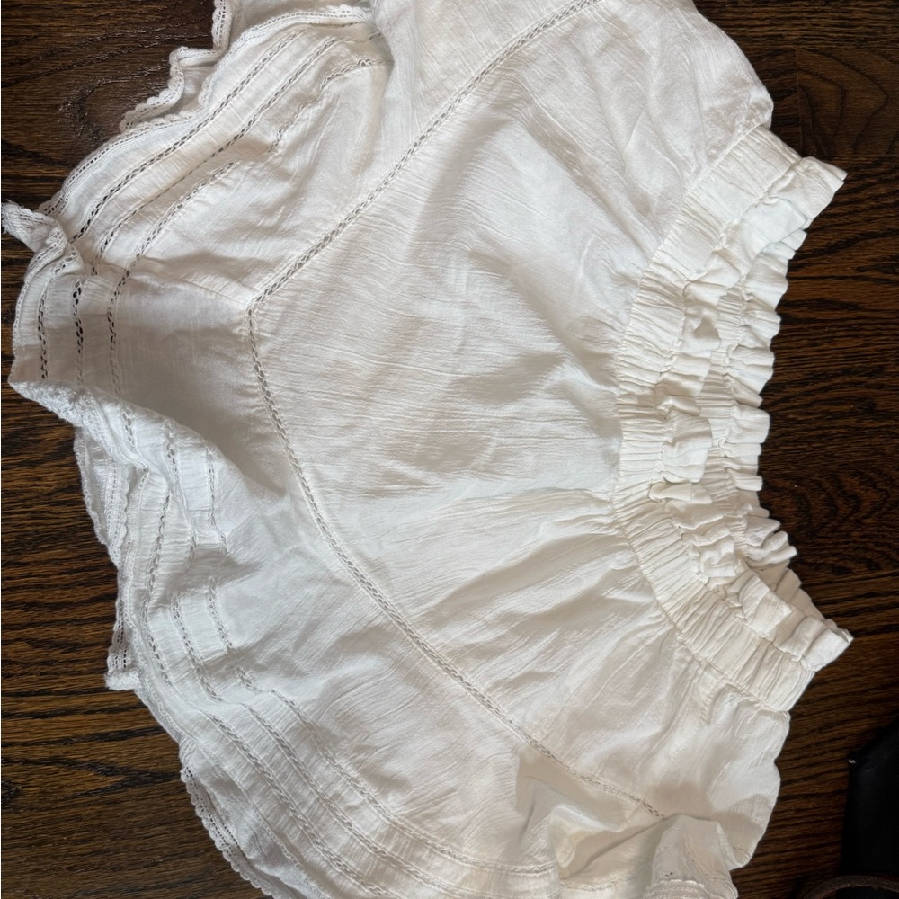 Aerie Rock N Ruffle Mini Skirt